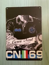 Targa in metallo “ Curva