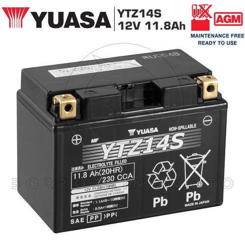 Batteria yuasa ytz14s - yuasa,