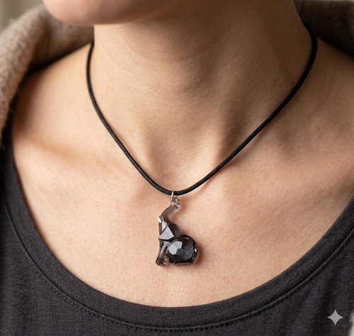 Collana elefante swarovski - collana,
