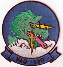 USN US Navy VAQ-130 'Zappers' Electronic Attack Squadron 130 patch