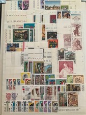 Repubblica 1975-76 annate mnh. Manca un valore