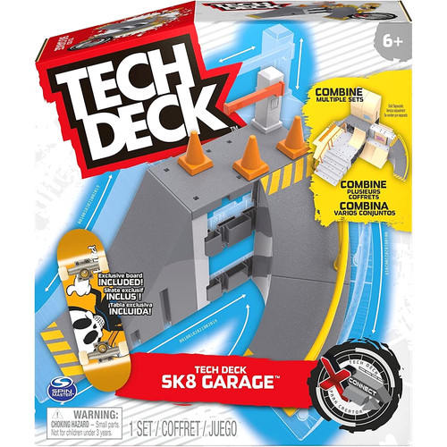Tech deck connect sk8 garage - deck,