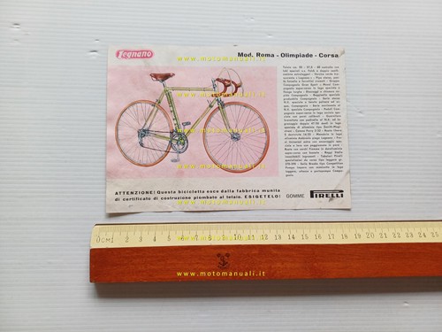 Legnano biciclette corsa roma - legnano,