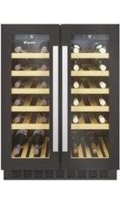 Cantinetta Vino Doppia Temperatura da Incasso 40 Bottiglie G CCVB 60D/1 Candy
