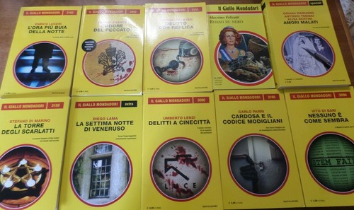 Blocco gialli mondadori - blocco, n.10