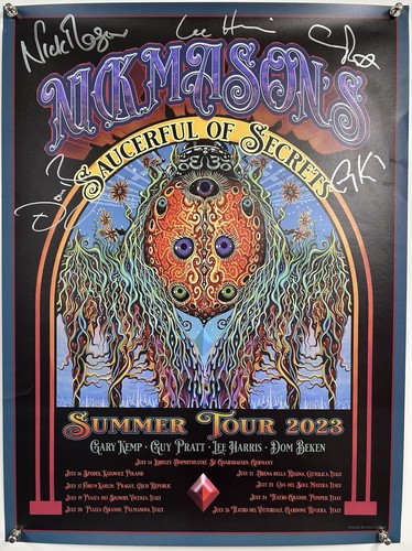 Nick mason pink floyd firmato - mason,