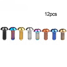 12pz Bullone Titanio M5x10