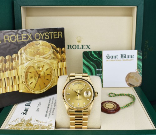 Rolex oro 18kt data giorno - rolex,