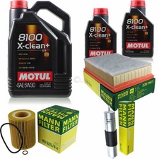 Motul 7 L 5W-30 olio motore + Mann per BMW 3er Touring E36 323i 328i E46 320i
