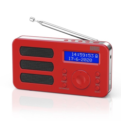 Radiosveglia portatile dab fm - portatile, dab+