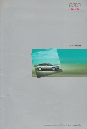 Brochure audi avant giugno - a4,