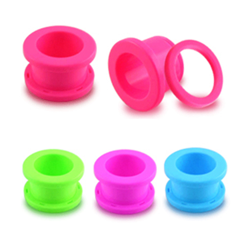 Paio flesh tunnel plastica - flesh,