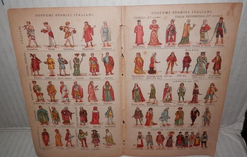Costumi storici italiani - costumi,