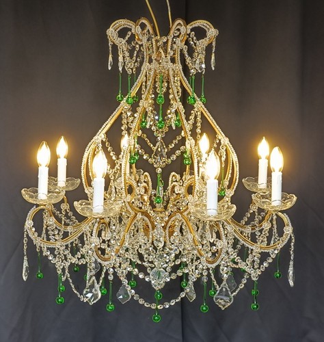 Lampadario luci cristallo - lampadario,