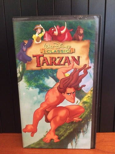Vhs tarzan walt disney - tarzan,
