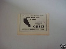 - advertising Pubblicità 1923 MOTO GUZZI
