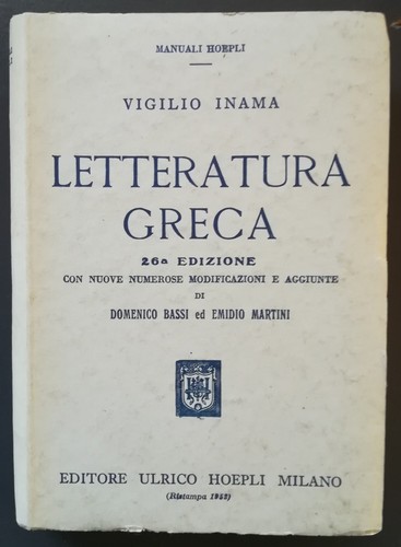 Letteratura greca