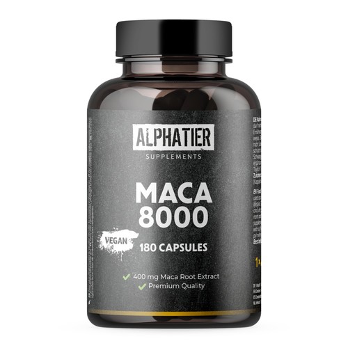Maca 8000 gold radice - 8000,