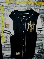 Vintage NY Yankees Majestic Major league jersey shirt trikot maillot jacket