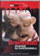 BRAINDEAD Splatters Gli Schizzacervelli Dvd ::: COME NUOVO ::: 1^ Ed. RAROVIDEO