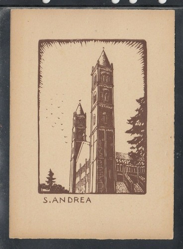 Cartolina vercelli andrea - vercelli,