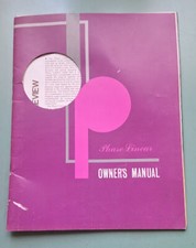 Phase Linear 4000 preamp booklet + brochures