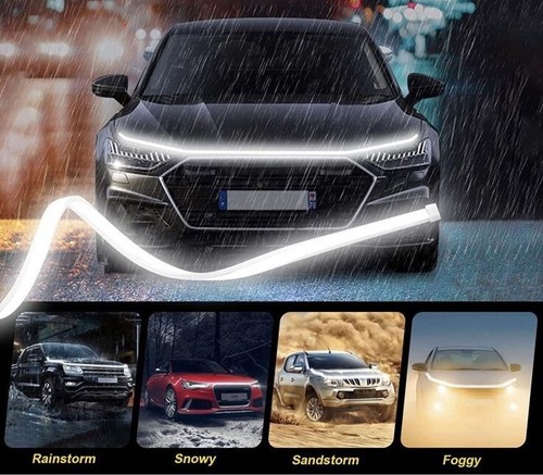 Strisce led auto luci - auto, diurne