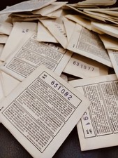  Bustine  vuote Del Corso