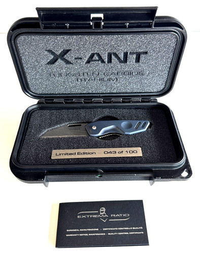 Extrema ratio ant limited - extrema,