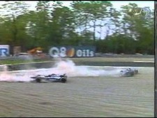 Diorama 1:18 "Schumacher / Hill Crash" GP Monza / Italia 1995