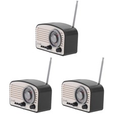  3pcs modellini radio piccoli