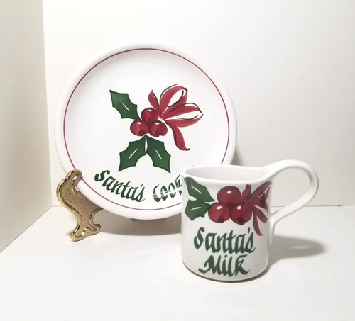 Clay design santa milk - clay,