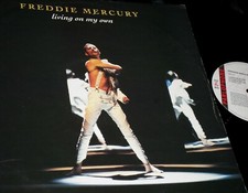 FREDDIE MERCURY (Queen) LP Living On My Own 4 Track 12,Single,7 /45 RPM 1993 UK
