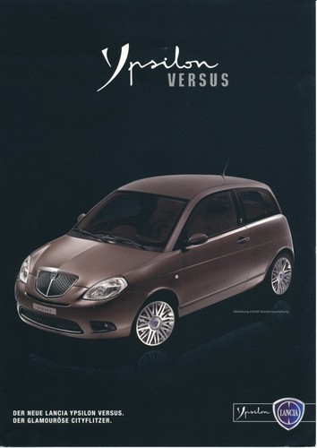 Lancia ypsilon versus - ypsilon,