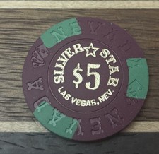 $5 Silver  Star Las Vegas