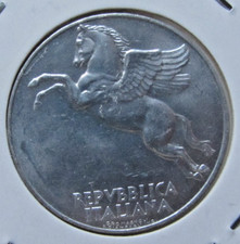 Italia 10 Lire 1949 Pegaso