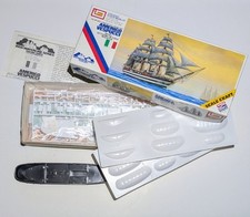 IMAI Kagaku Model Kit 1978 Amerigo Vespucci 1/350 nave con vele made in Japan