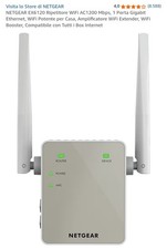 NETGEAR EX6120 Ripetitore WiFi
