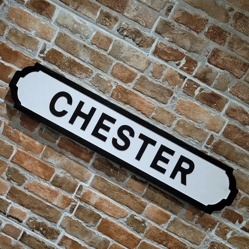 Insegna chester legno - insegna,