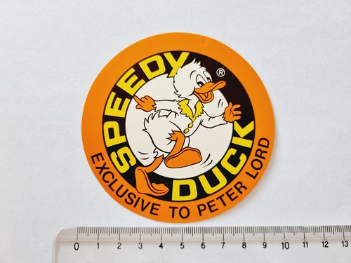Speedy duck peter lord adesivo - duck,