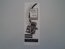 advertising Pubblicità 1938 MACCHINA FOTOGRAFICA SALMOIRAGHI NOVA I