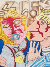 Enrico Baj: Rara Litografia