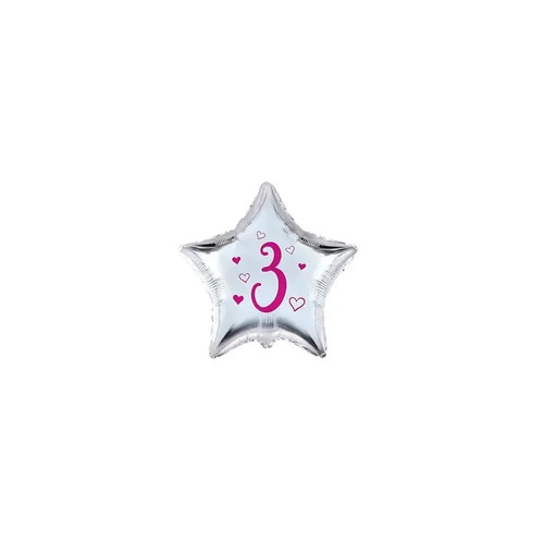 Palloncini stelline con numero