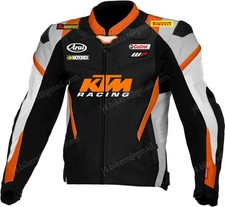 KTM giacca sportiva in pelle