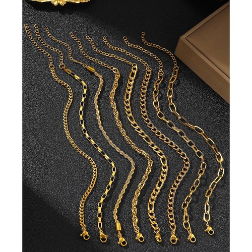 Bracciale catena acciaio inox - bracciale,