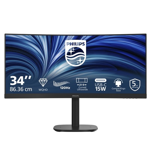 Philips 34b2n3500c monitor - 34b2n3500c/00,
