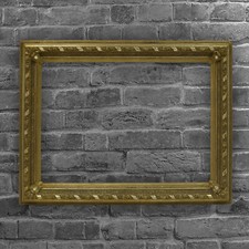 Antica cornice in legno Antica