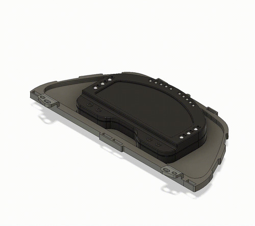 Custom dash cluster aim - custom,