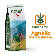 GLUTEN FREE EGUAL MONOPROTEICO AGNELLO SENZA GLUTINE 75% DI PROTEINE ANIMALI15Kg