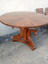 TAVOLO TONDO PIEDE CENTRALE